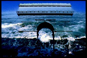 © Bill Fontana, Sound Island Arc De Triomphe, 1994